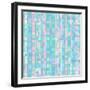 Abstract Blue Background-epic44-Framed Art Print