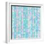 Abstract Blue Background-epic44-Framed Art Print