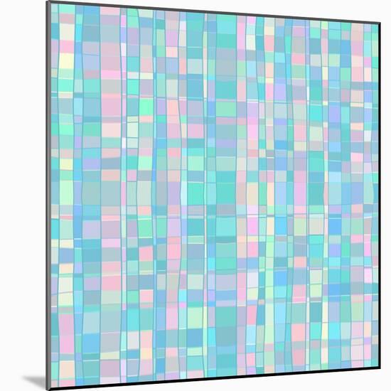 Abstract Blue Background-epic44-Mounted Art Print