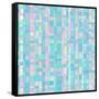 Abstract Blue Background-epic44-Framed Stretched Canvas