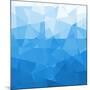 Abstract Blue Background-epic44-Mounted Art Print