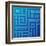 Abstract Blue Background-adistock-Framed Art Print