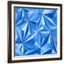 Abstract Blue Background-epic44-Framed Art Print