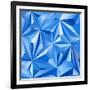 Abstract Blue Background-epic44-Framed Art Print