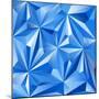 Abstract Blue Background-epic44-Mounted Premium Giclee Print