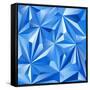 Abstract Blue Background-epic44-Framed Stretched Canvas