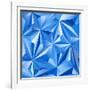 Abstract Blue Background-epic44-Framed Art Print