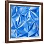 Abstract Blue Background-epic44-Framed Art Print