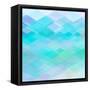 Abstract Blue Background-epic44-Framed Stretched Canvas