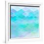 Abstract Blue Background-epic44-Framed Art Print