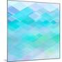 Abstract Blue Background-epic44-Mounted Art Print