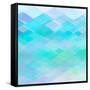 Abstract Blue Background-epic44-Framed Stretched Canvas