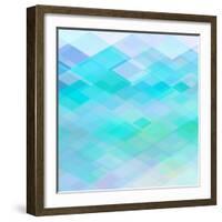 Abstract Blue Background-epic44-Framed Art Print