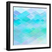 Abstract Blue Background-epic44-Framed Art Print