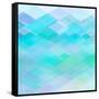 Abstract Blue Background-epic44-Framed Stretched Canvas