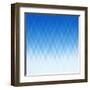 Abstract Blue Background-epic44-Framed Art Print