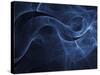 Abstract Blue Illustration-null-Stretched Canvas