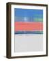 Abstract  Blue View 2-NaxArt-Framed Art Print