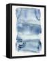 Abstract Blue Watercolor-Summer Tali Hilty-Framed Stretched Canvas