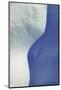 Abstract, Blue, White, Ice-George Theodore-Mounted Photographic Print