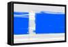 Abstract Blue-NaxArt-Framed Stretched Canvas