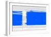 Abstract Blue-NaxArt-Framed Art Print