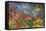 Abstract Blur of Garden Colors, Canada-Jaynes Gallery-Framed Stretched Canvas