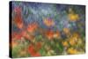 Abstract Blur of Garden Colors, Canada-Jaynes Gallery-Stretched Canvas