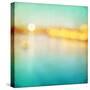 Abstract Blurred Cityscape Background-Elenamiv-Stretched Canvas