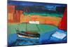 Abstract Boats-Paul Powis-Mounted Giclee Print