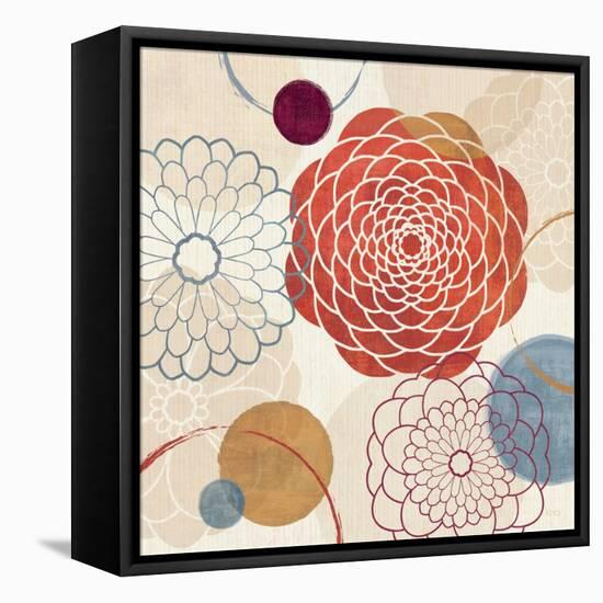 Abstract Bouquet I-Veronique Charron-Framed Stretched Canvas