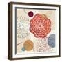 Abstract Bouquet I-Veronique Charron-Framed Art Print