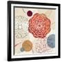 Abstract Bouquet I-Veronique Charron-Framed Art Print