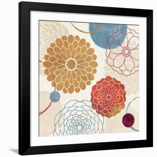 Abstract Bouquet II-Veronique Charron-Framed Art Print