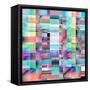 Abstract Bright Background-Tanor-Framed Stretched Canvas