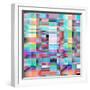 Abstract Bright Background-Tanor-Framed Art Print