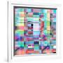 Abstract Bright Background-Tanor-Framed Art Print