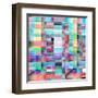 Abstract Bright Background-Tanor-Framed Art Print