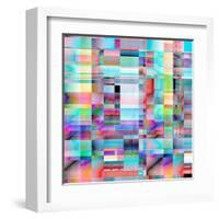 Abstract Bright Background-Tanor-Framed Art Print