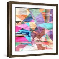 Abstract Bright Background-Tanor-Framed Art Print