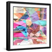 Abstract Bright Background-Tanor-Framed Art Print