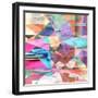 Abstract Bright Background-Tanor-Framed Art Print