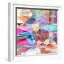 Abstract Bright Background-Tanor-Framed Art Print