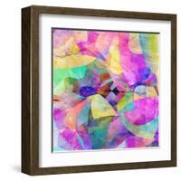 Abstract Bright Background-Tanor-Framed Art Print