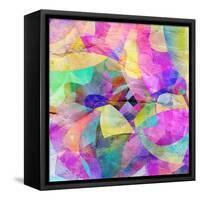 Abstract Bright Background-Tanor-Framed Stretched Canvas