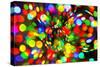 Abstract Bright Bokeh Background-Dink101-Stretched Canvas