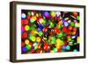 Abstract Bright Bokeh Background-Dink101-Framed Photographic Print