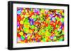 Abstract Bright Bokeh Background-Dink101-Framed Premium Giclee Print