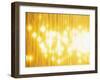 Abstract Bright Yellow Background with Sparks-null-Framed Photographic Print