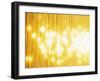 Abstract Bright Yellow Background with Sparks-null-Framed Photographic Print